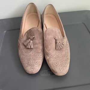 J Crew Loafers, Gray, 8.5
